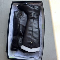 New INC brown boots