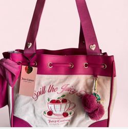 Juicy Couture Spill a the Tea Daydreamer tote