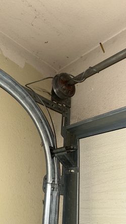Cables off Garage Door