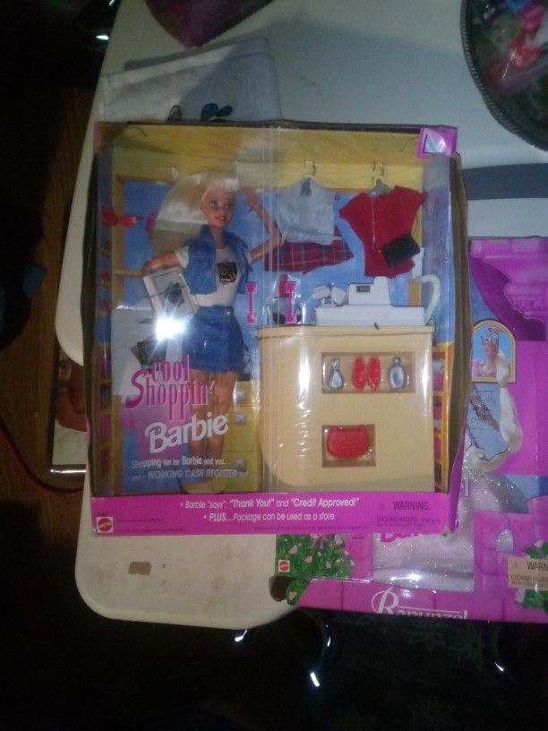 All Original In Box Barbie Sailor Moon And Leegoo Toys