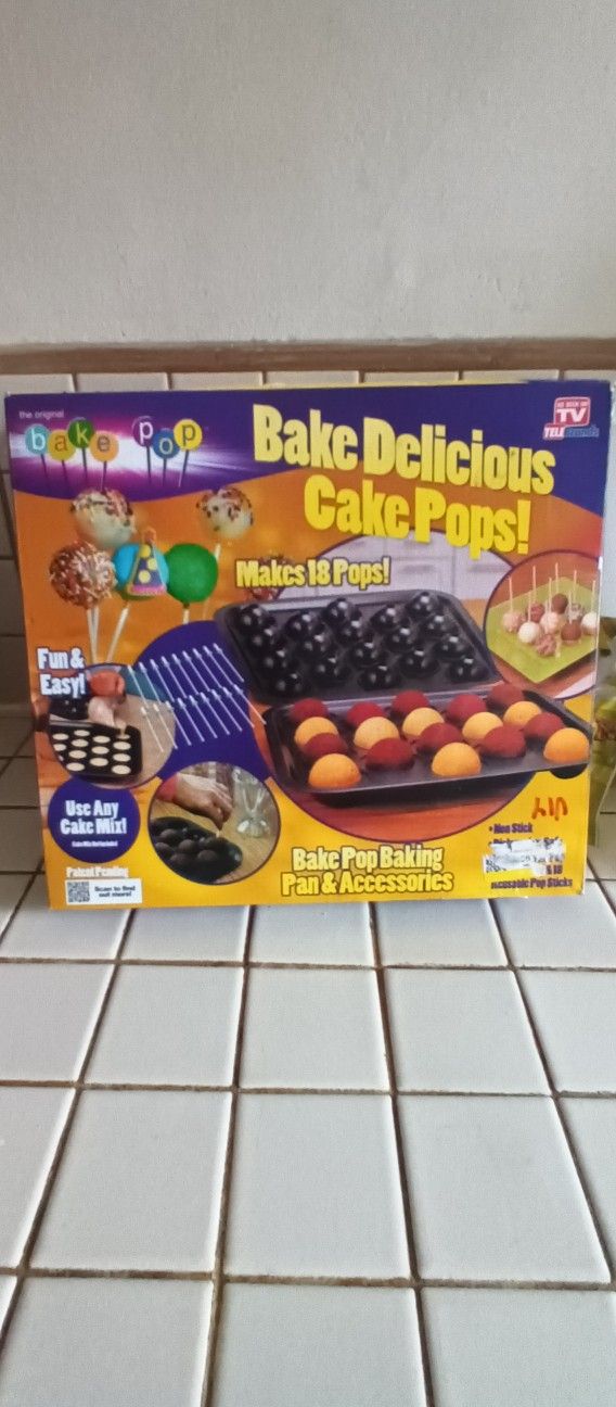 Bake Delicious POP CAKES