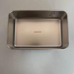 Set Of 12 Stainless Steel Pans 