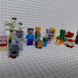 Lego Minecraft Minifigures (lot 60)