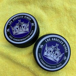 2003 LA Kings Commemorative Puck 