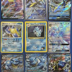 Pokemon | Ex Gx VMAX | IR SIR | Holo Rares | MINT (Water) 