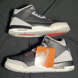 Air Jordan 3 Retro OG “Black Cement” 2024 – Size 7Y