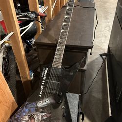 Dave Mustaine signature dean guitar