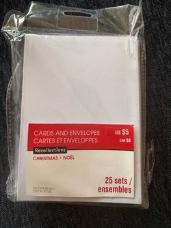 Recollections 25 Cards and Envelopes