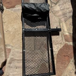 2” hitch mounted rack - 500lb capacity