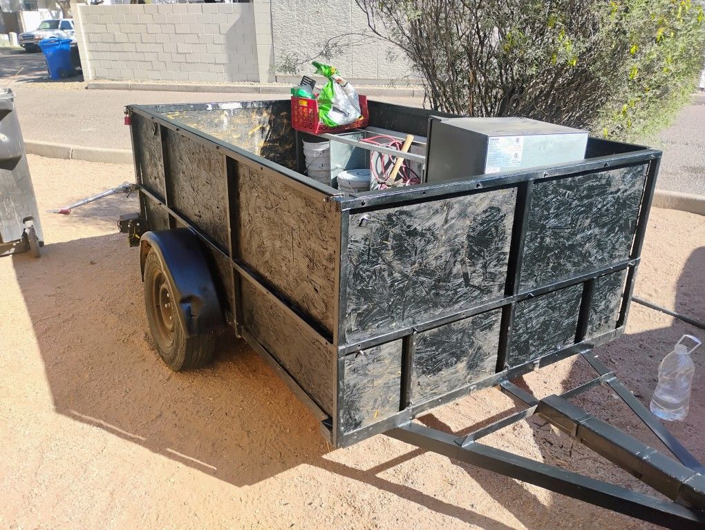 Small Landscaping Trailer