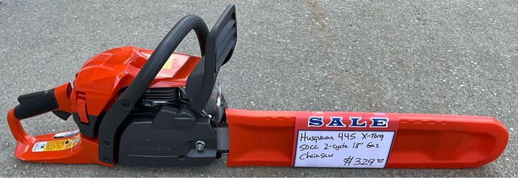 Husqvarna 445 X-Torq 50cc 2-Cycle 18” Gas Chainsaw