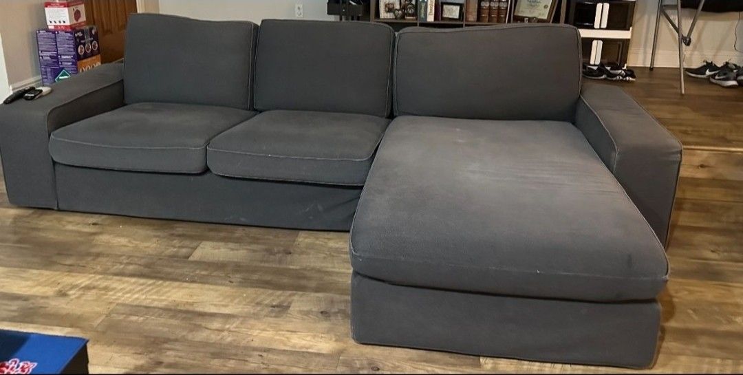 IKEA KIVIK Sofa With Chase Sectional 