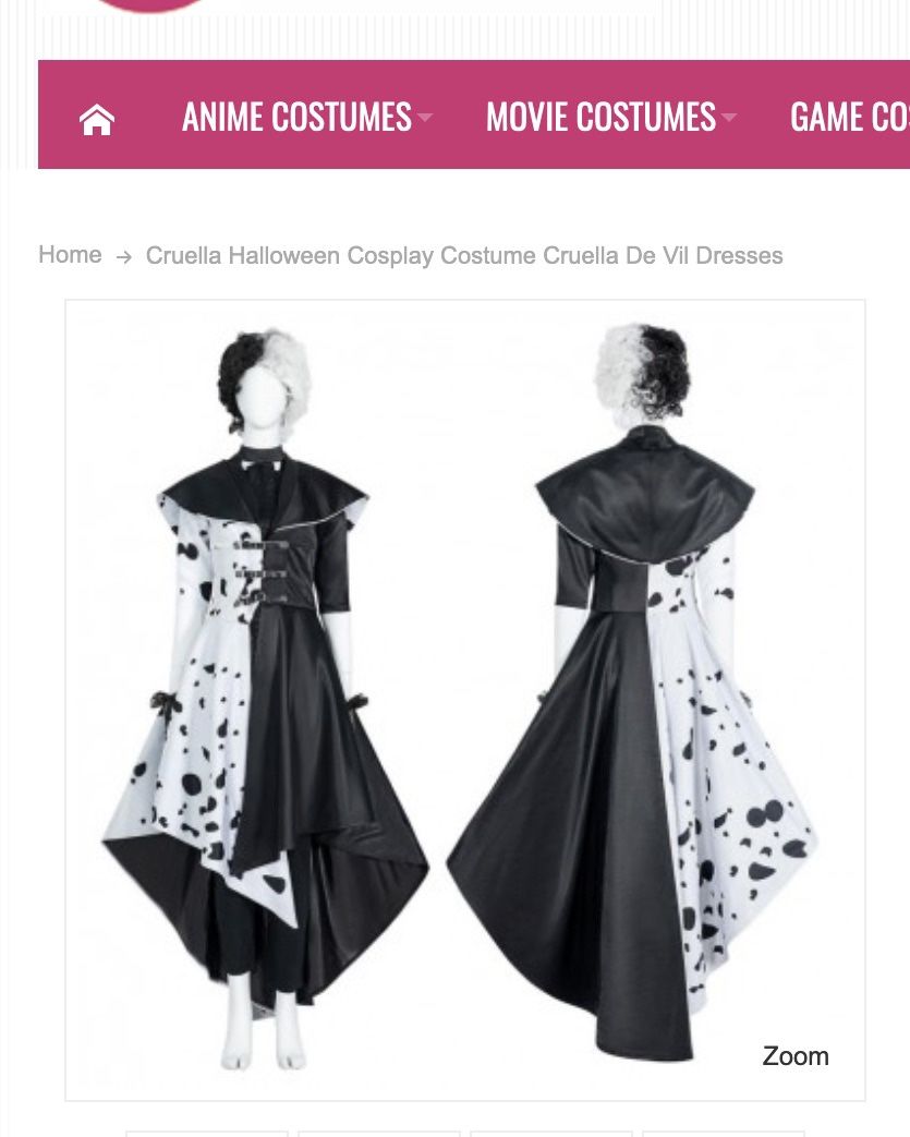 Cruella Deville Costume
