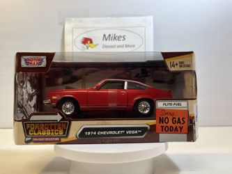 1974 Chevy Vega Diecast Model Car in 1/24 Scale by Motormax, NIB