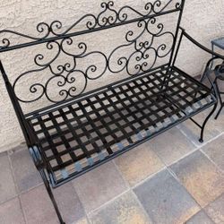 Bench Chair With Cushion 