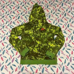 Nike Green Camouflage Hoodie