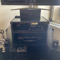 Denon Surround Sound Receiver + 5-Speakers