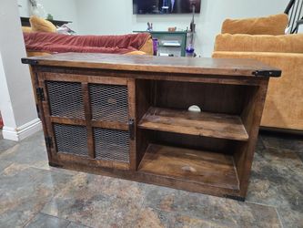 TV CONSOLE OR END TABLE