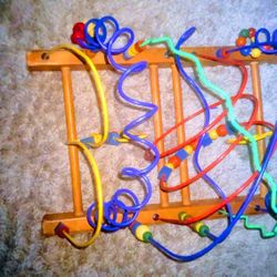 Vintage  Anatex Rollercoaster With 4 Rungs