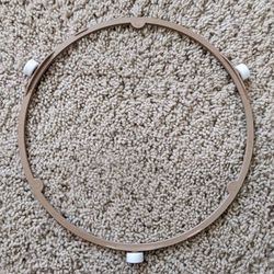 8-1/2" microwave oven replacement plastic round roller ring for glass turntable rotating plate tray