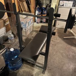 Weight Bench With Weights