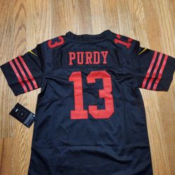 NFL San Francisco 49ers football uniform No.13 Brock Purdy jersey
