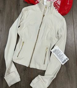 Cream Lululemon Jacket