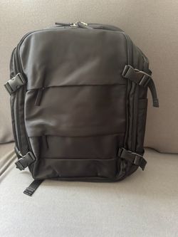Black Large Travel Backpack