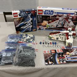 Lego Star Wars The Clone Wars Lot Of 4 Sets 7676 