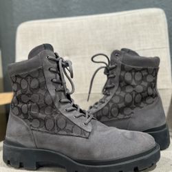 Coach Citysole Boot With Signature Jacquard size 13