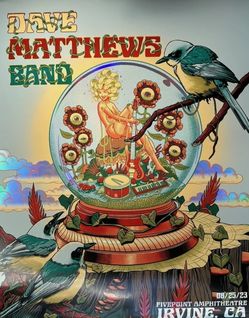Dave Matthews Foil Print From 8-25-23