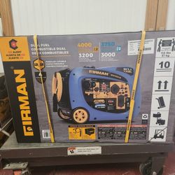 Firman 3200W Running / 4000W Peak Dual Fuel Inverter Generator