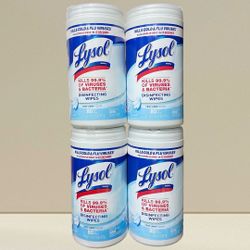 Lysol Disinfecting Wipes Crisp Linen