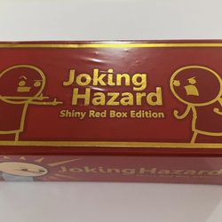 Joking Hazard Shiny Red Box Edition - Cyanide & Happiness; Brand New Sealed, Box Damage