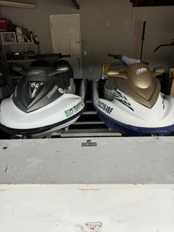 2 Sea Doos With Trailer