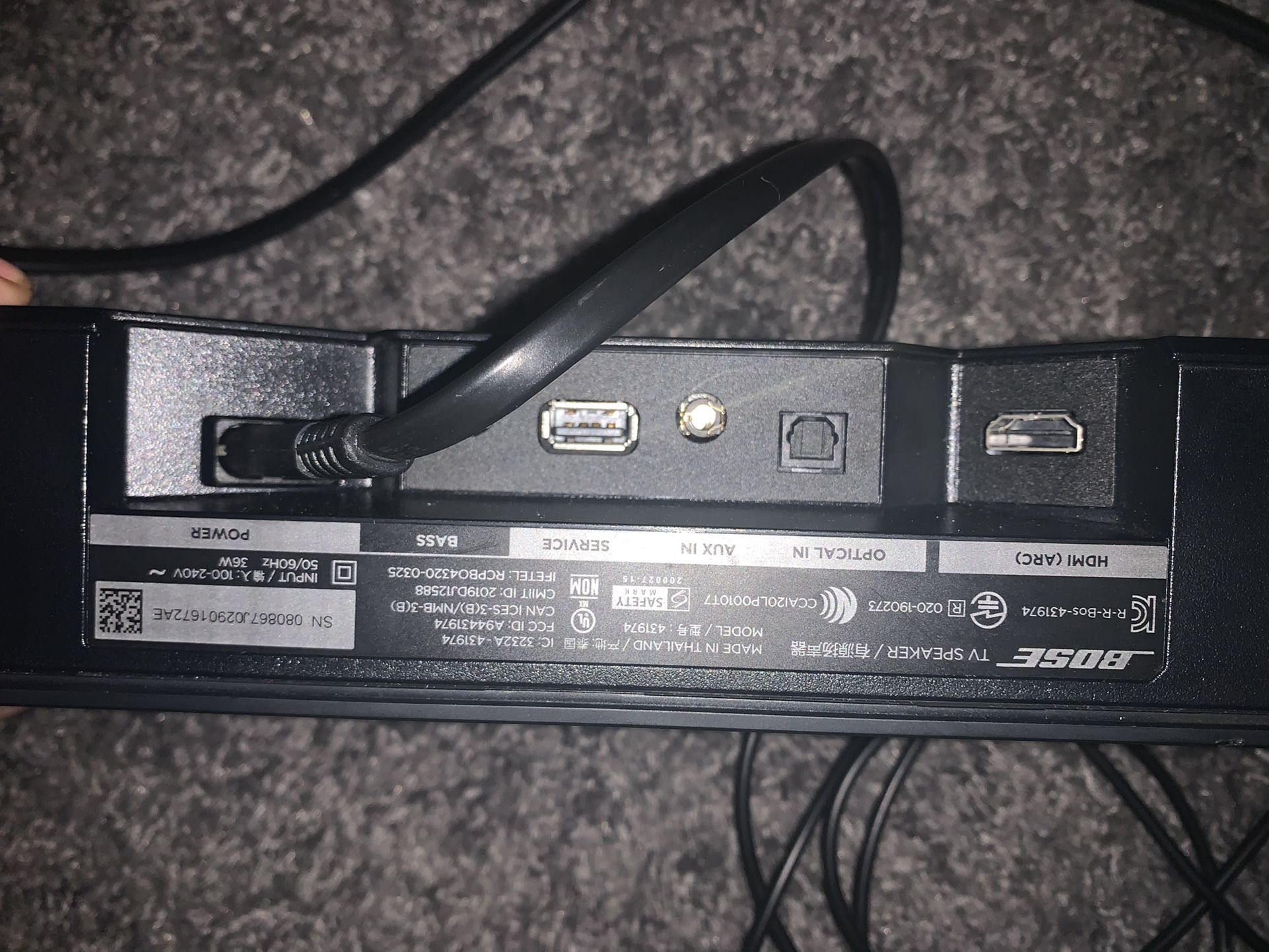 Bose Tv Speaker Bluetooth Soundbar
