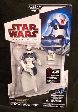 Star Wars Episode V Concept Art Snowtrooper BD48 Droid Factory 2009 Legacy Collection