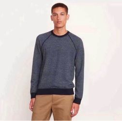 VINCE BIRDSEYE WOOL/CASHMERE SWEATER Size Medium