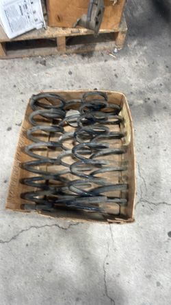 1998 through 1999 four-cylinder Honda Accord, front and rear coil springs original equipment 1998 through 1999 four-cylinder Honda Accord, front and r