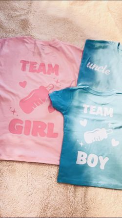 custom gender reveal shirts
