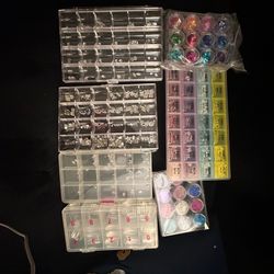 Nail decoration gems/stones/pearls/gliter
