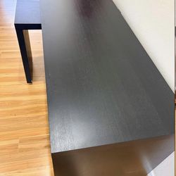 IKEA Malm desk with Pull-out panel