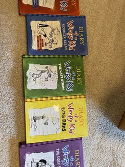 Diary Of A Wimpy Kid Books 1-5