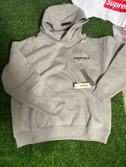 dark oatmeal essentials hoodie