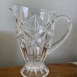 Lenox Pitcher Shooting Star Full Lead Crystal 40oz 