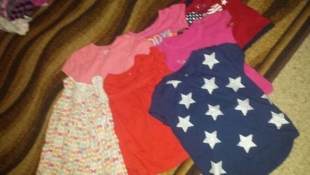 Tops for little girls.