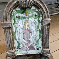 Stained Glass Angel Fountain