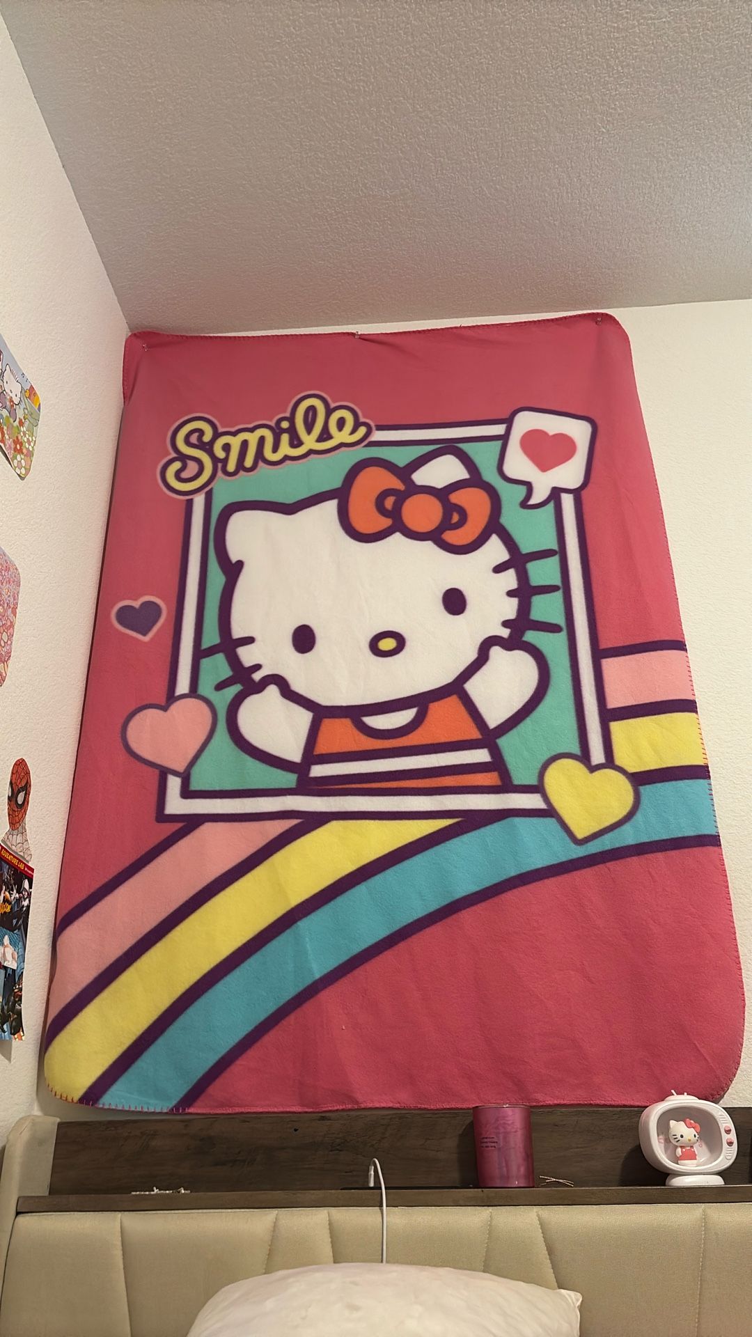 Hello kitty blanket