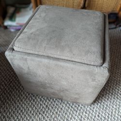 Storage Ottoman Footrest Sofa Chair Foot Rest Cushion 