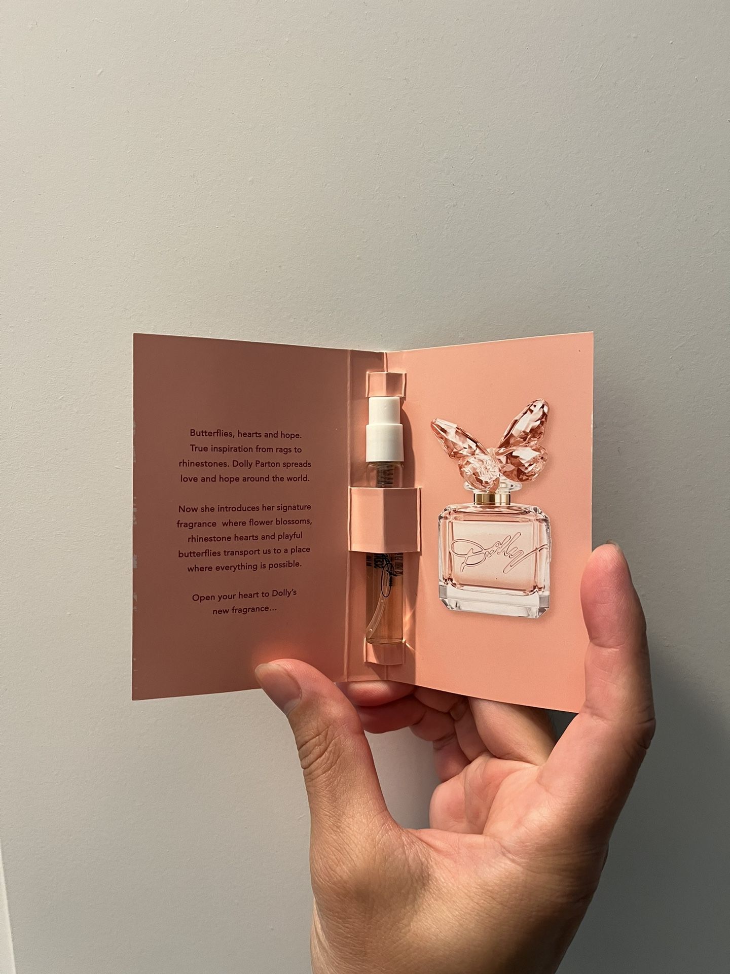 Dolly Parton Perfume Fragrance Scent From Above Brand New Sample Size EDP 3ml